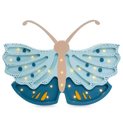Lampe Veilleuse Papillon bleu LITTLE LIGHTS