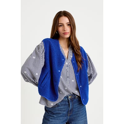 Gilet  sans manches effet polaire CACHE CACHE