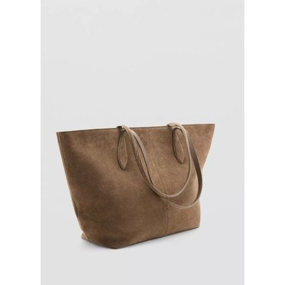 Sac fourre-tout suède MANGO
