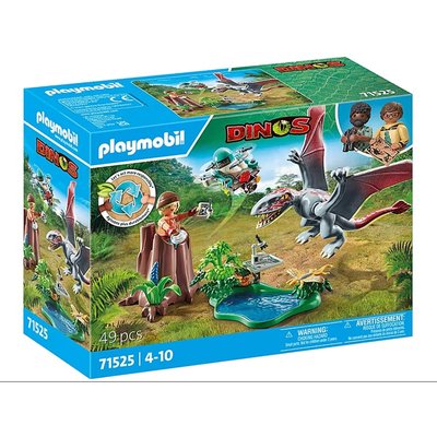 Dinos Drone d'observation avec dimorphodon PLAYMOBIL