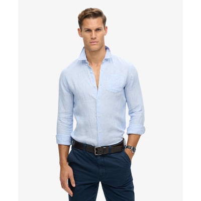 Chemise Studios en Lin coupe classique SUPERDRY