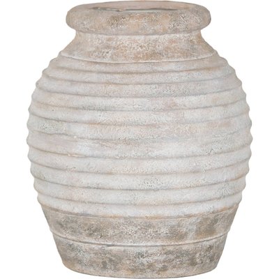 Vase décoratif en magnesia style traditionnel finition artisanale RECOLLECTION