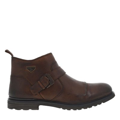 Boots cuir talon décroché bas BUGATTI