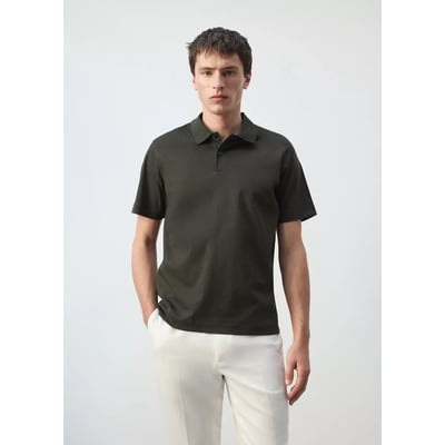 Polo maille fine 100 % coton MANGO MAN