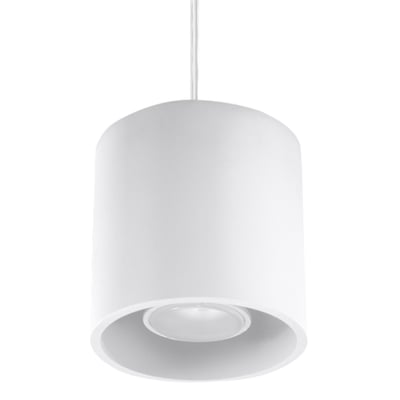 Suspension Aluminium Blanc GU10 1 Orbis EDEN