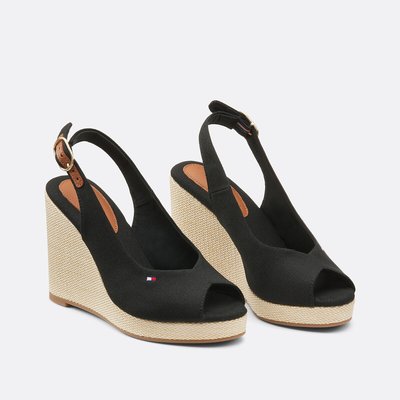 Sandales compensées slingback Flag TOMMY HILFIGER