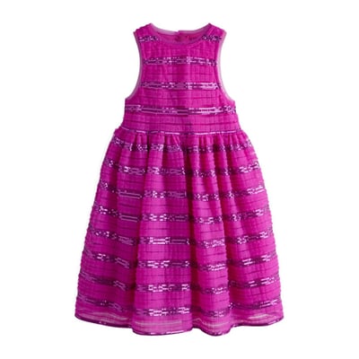 Robe grandes occasions à volants et sequins NEXT