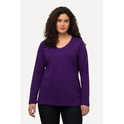 T-shirt col en V et manches longues ULLA POPKEN