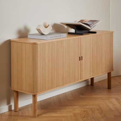 Buffet en bois avec 2 portes coulissantes L160 - GAYNEL HELLIN, DEPUIS 1862