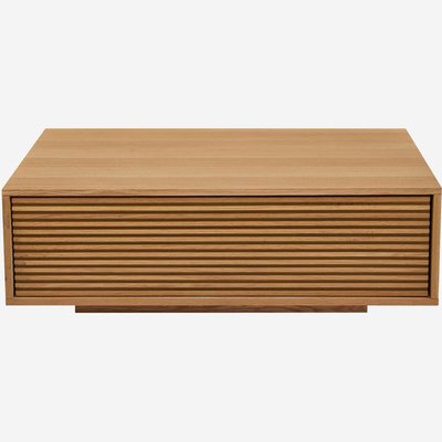 Table basse fixe chêne MAX HABITAT