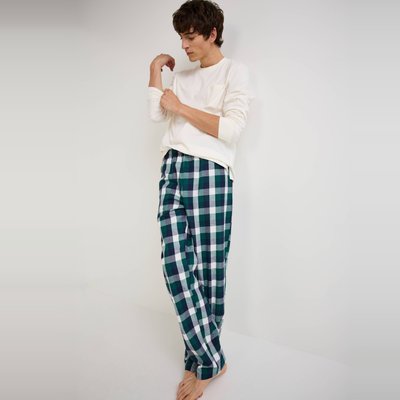 Pyjama long à carreaux MONOPRIX