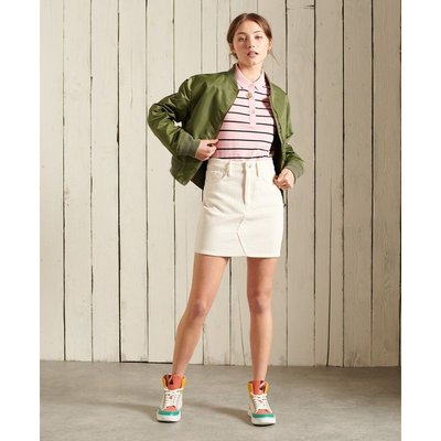 Mini jupe en velours côtelé SUPERDRY