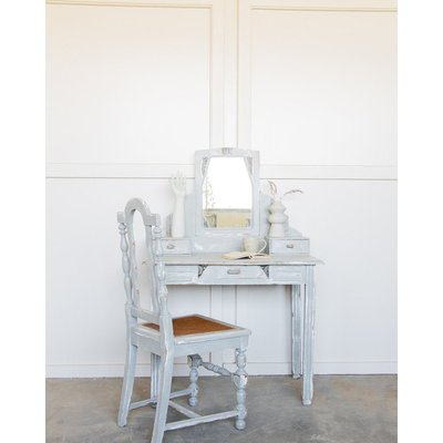 Ensemble coiffeuse et chaise Louise N°113 - Bon état DEBONGOUT