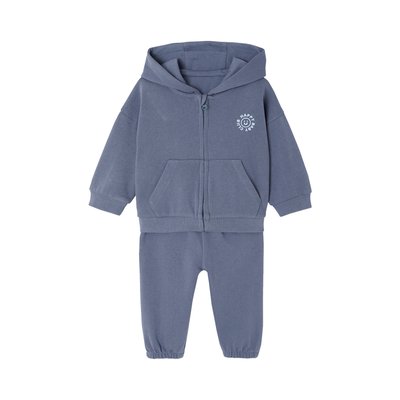 Ensemble sport sweat à capuche zippé + jogging VERTBAUDET