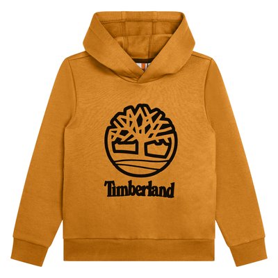 Sweat-shirt à capuche avec logo imprimé sur le devant TIMBERLAND