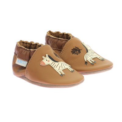 Chaussons Cuir JUNGLE ZEBRA ROBEEZ