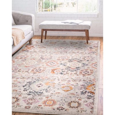 Traditional Persian Style Abstract Rug SO'HOME