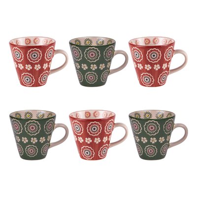 Coffret de 6 tasses   17 cl-SULLIVAN TABLE PASSION