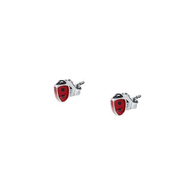 Boucles d'oreilles en argent 925 et laque CLEOR
