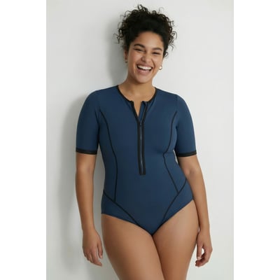 Maillot de bain manches courtes ULLA POPKEN