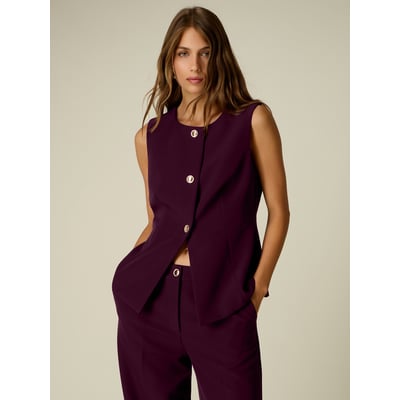 Gilet avec boutons dorés OLTRE