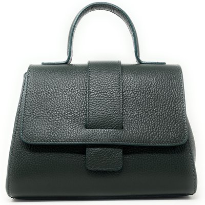 Sac cuir vert sapin shop