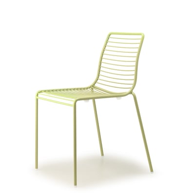 Chaise de jardin empilable en métal (lot de 2), SUMMER SCAB DESIGN