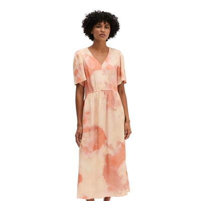 Robe à taille élastique flare en sergé de viscose fluide MARC O'POLO