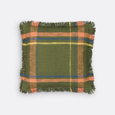 Housse de coussin à carreaux, coton, Kalen LA REDOUTE INTERIEURS