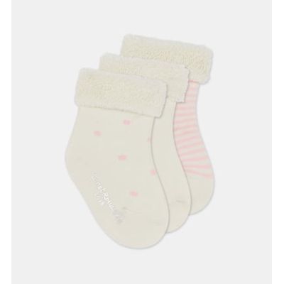 Lot De 3 Paires De Chaussettes Oxio Coton Bouclé CADET ROUSSELLE