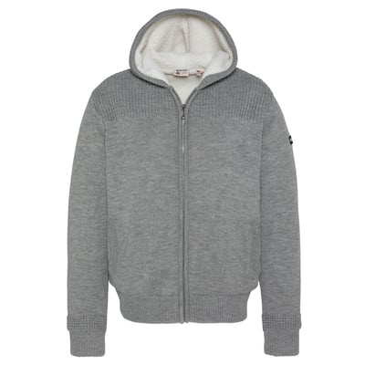 Gilet à capuche doublé sherpa SCHOTT