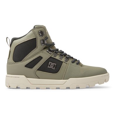 Boots en cuir High Top résistantes à l’eau PURE HI. DC SHOES