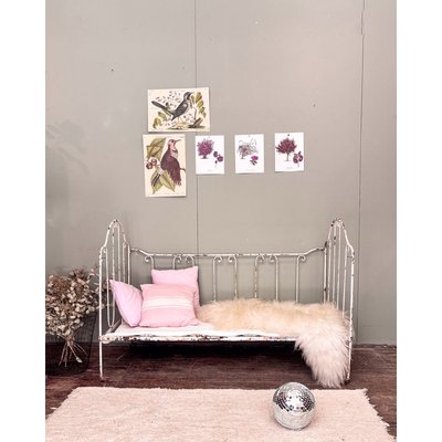 Banquette en fer forgé Robert N°64 - Bon état DEBONGOUT