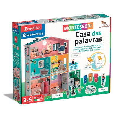 Brinquedo "Montessori - Casa das palavras", CLEMENTONI CLEMENTONI
