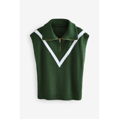 Débardeur en maille avec col cheminée NEXT
