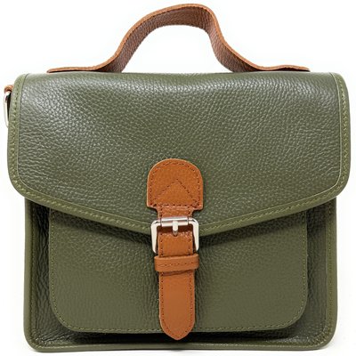 Sac bandoulière cartable en cuir grainé CALVI OH MY BAG