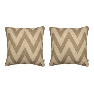 Lot de 2 housses de coussin MEENA CARRÉ NAF NAF HOME