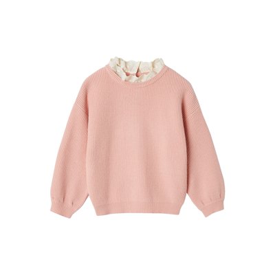 Pull col fantaisie forme loose VERTBAUDET