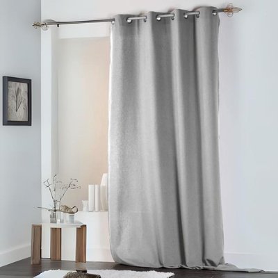 Rideau en Coton et Lin Uni XXL LINDER