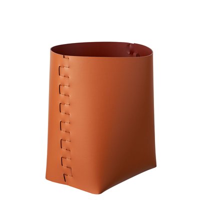 Корзина для хранения из натуральной кожи, 35 х 30 х Н45 см SO'HOME