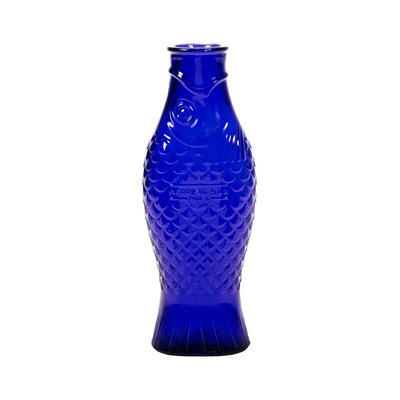 Bouteille Poisson 85 Cl - Fish & Fish - Bleu Cobalt SERAX