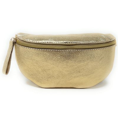 Sac banane en cuir grainé italien LOU-DO OH MY BAG