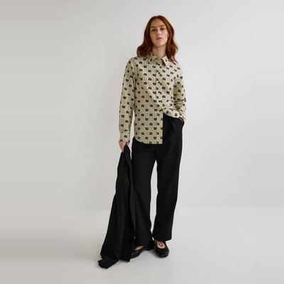 Pantalon droit taille haute MONOPRIX