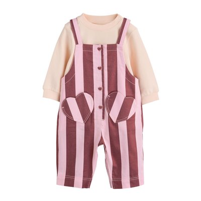 Ensemble bébé salopette et body, 2 pièces NEXT
