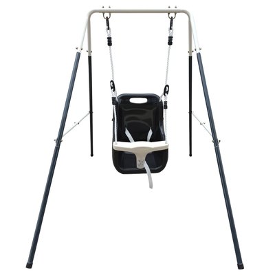 AXI Metal Baby Balancoire avec siege Anthracite cream AXI HOUSE