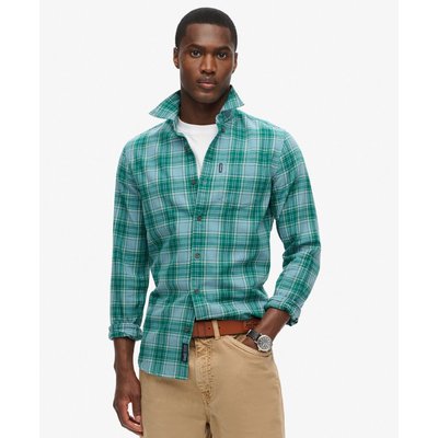 Chemise à carreaux Vintage en coton bio SUPERDRY