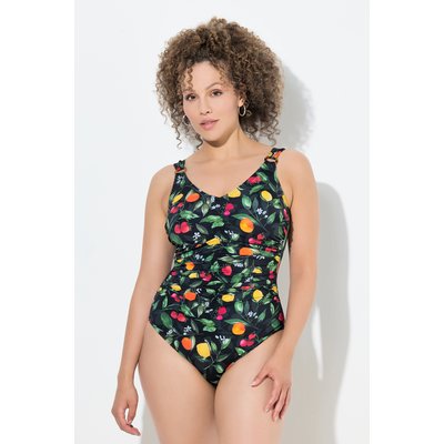 Maillot de bain, motif fruits, fronces ULLA POPKEN