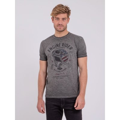 T-shirt Manches Courtes Col Rond Pur Coton Numelwin RITCHIE