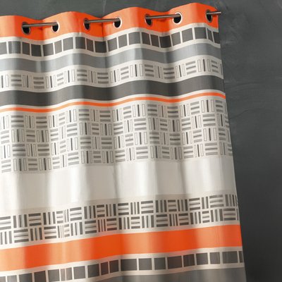 Rideau en jacquard design à rayures horizontales HOME MAISON