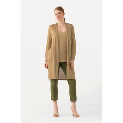 Cardigan long, coupe ouverte ULLA POPKEN